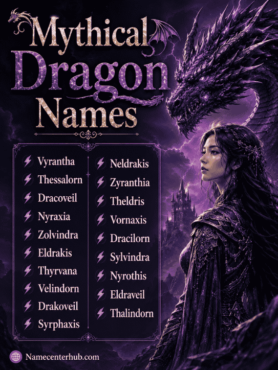 Mythical Dragon Names