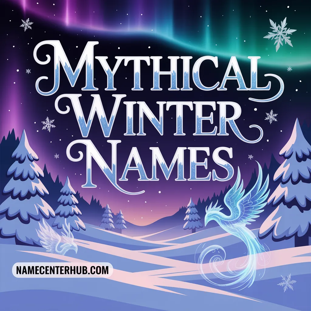 Mythical Winter Names
