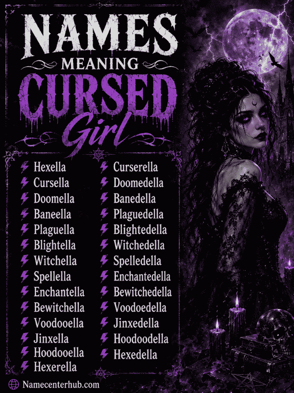 Names Meaning Cursed Girl