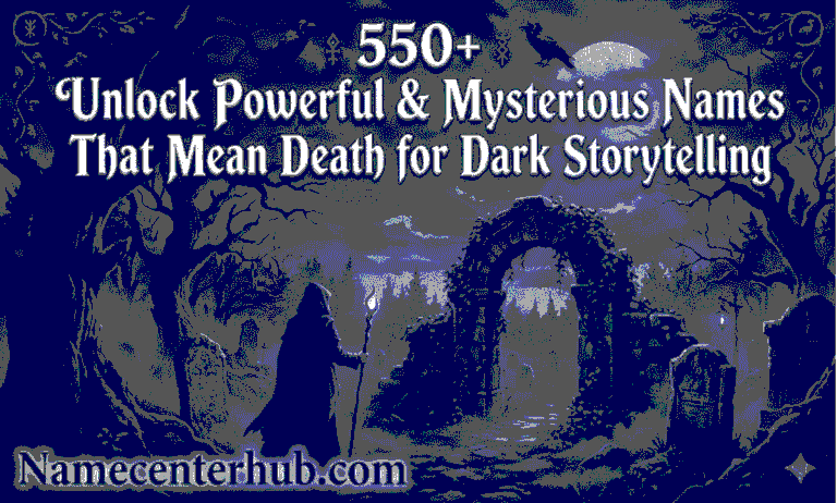 Names That Mean Death
