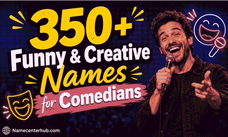 Names for Comedians