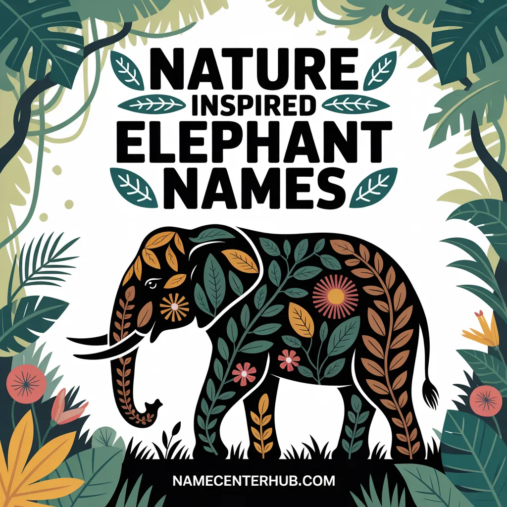 Nature Inspired Elephant Names
