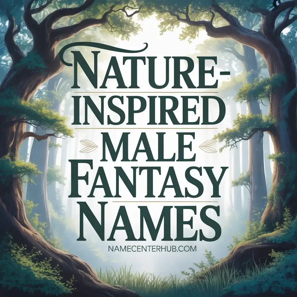 Nature-Inspired Male Fantasy Names