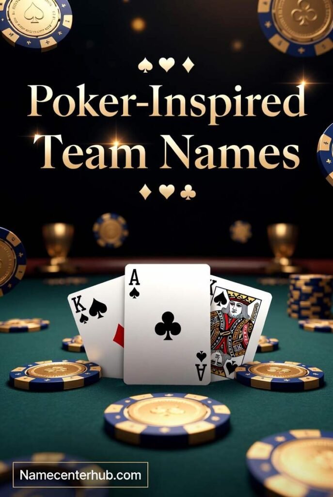 Poker-Inspired Team Names