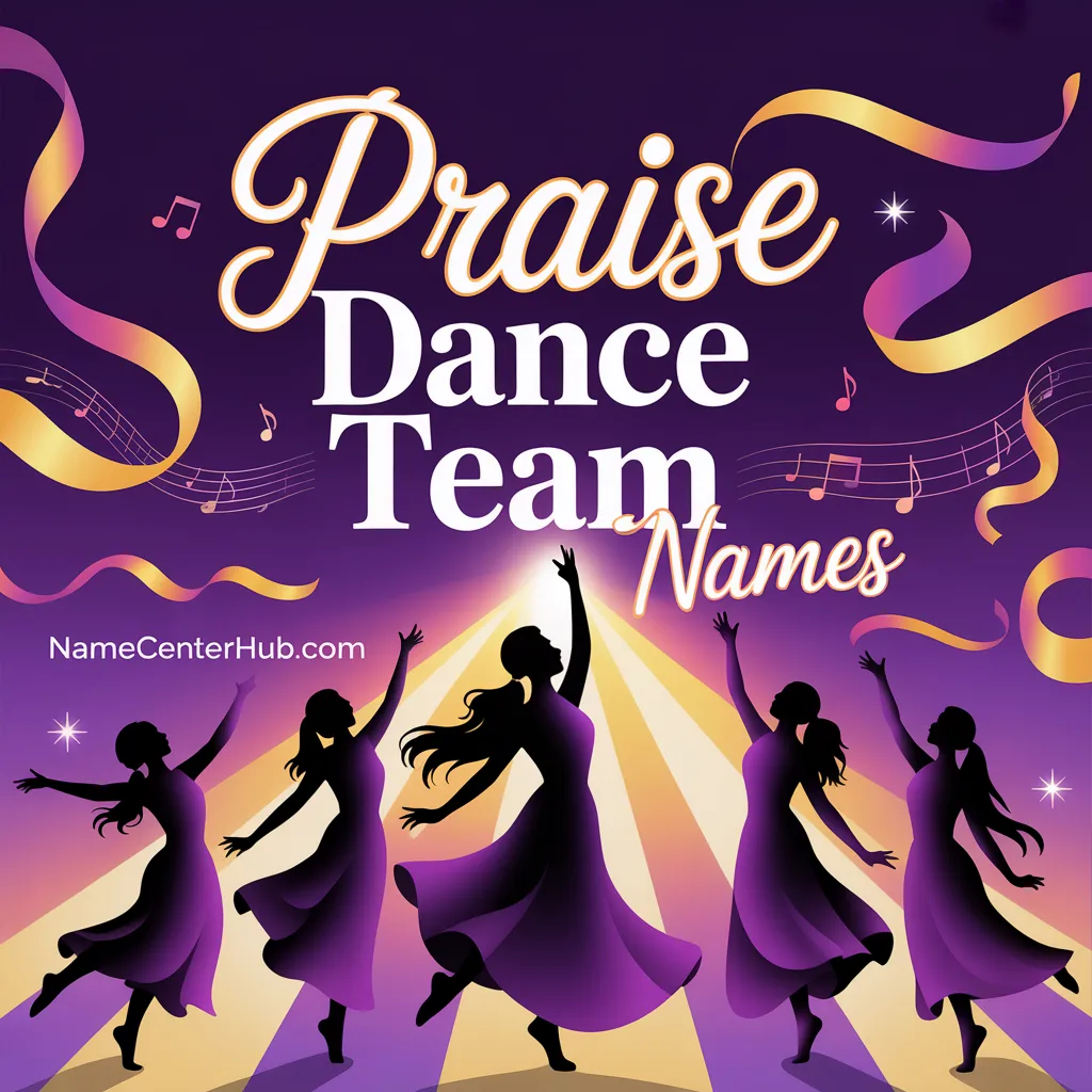 Praise Dance Team Names