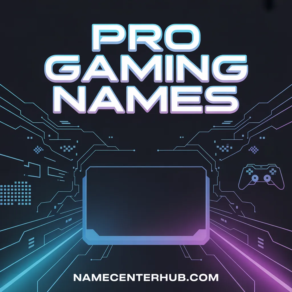Pro Gaming Names