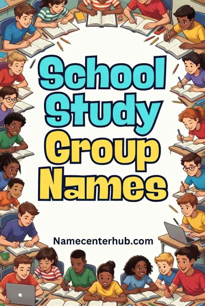 School Study Group Names