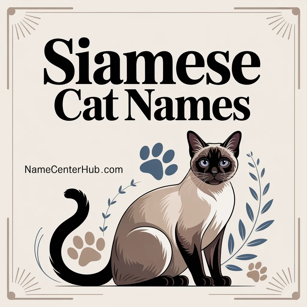 Siamese Cat Names