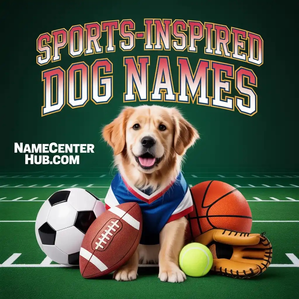 Sports-Inspired Dog Names