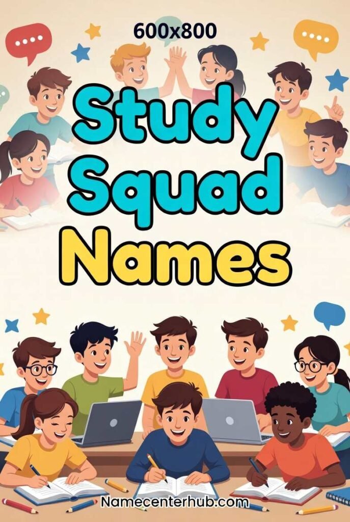Study Squad Names