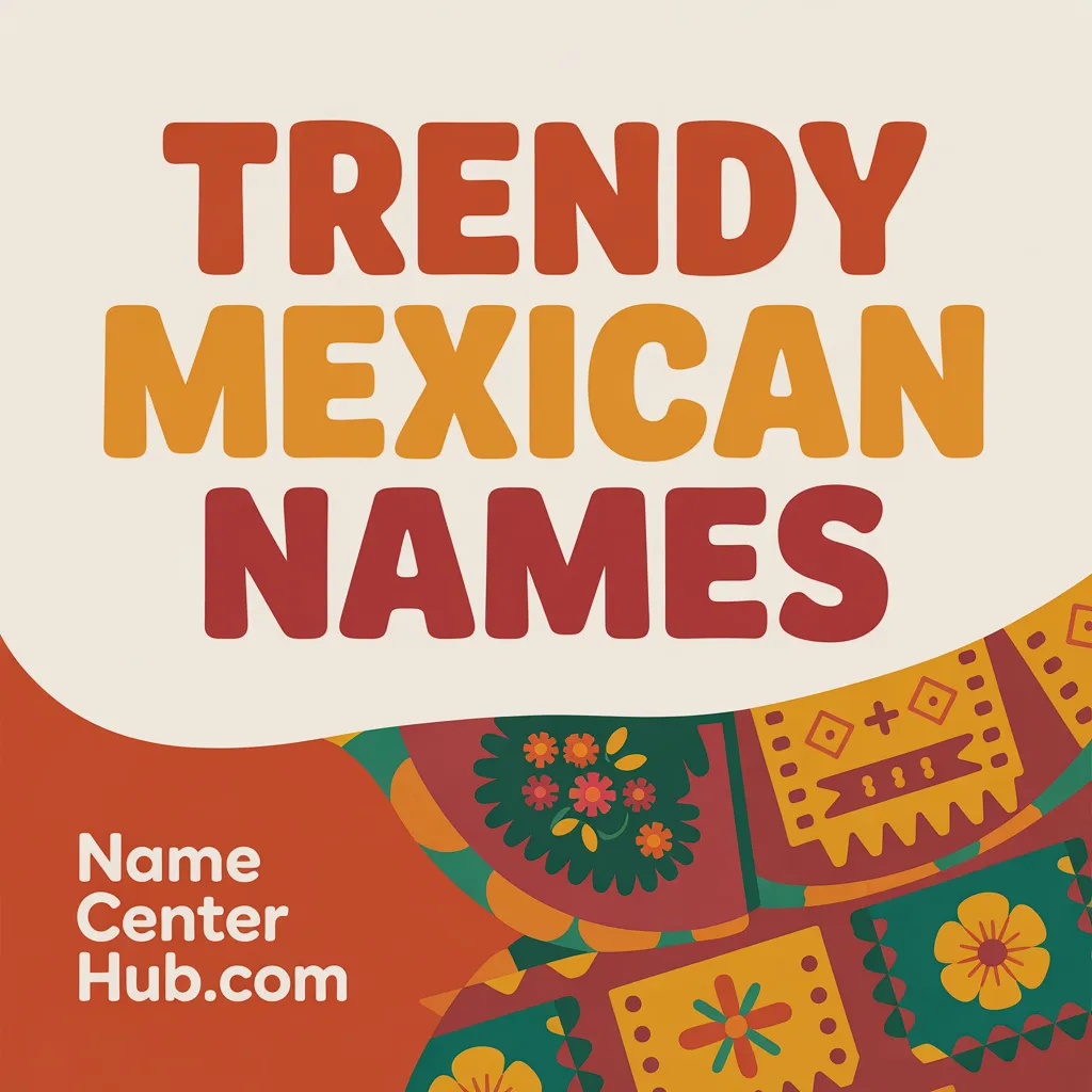 Trendy Mexican Names