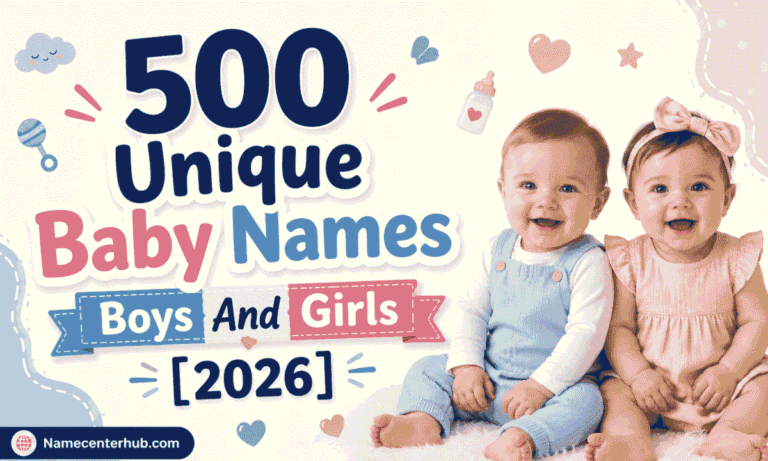 Unique Baby Names