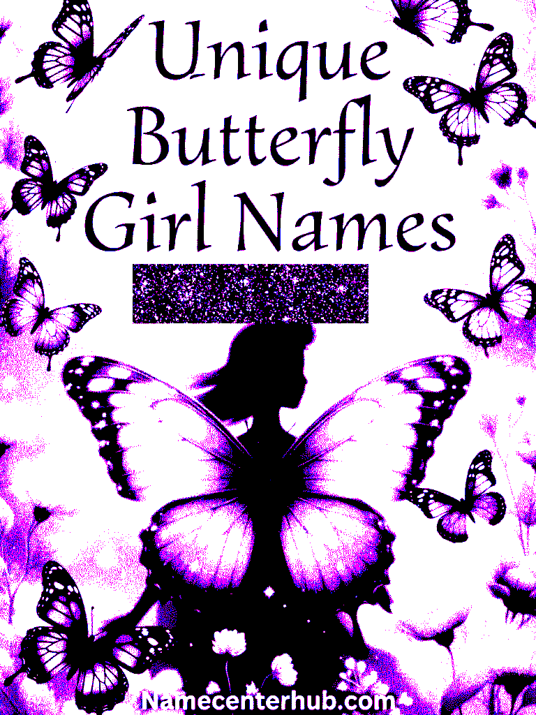 Unique Butterfly Girl Names