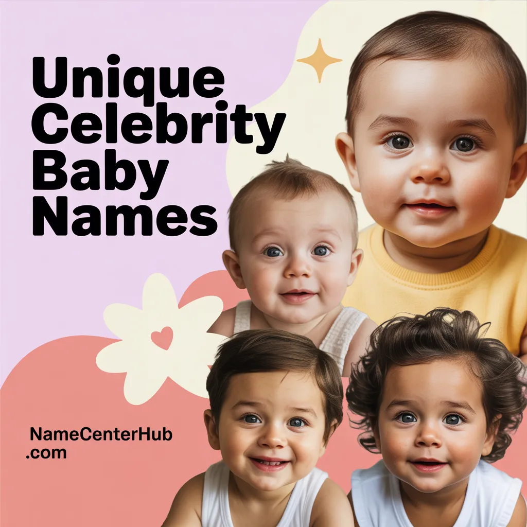 Unique Celebrity Baby Names