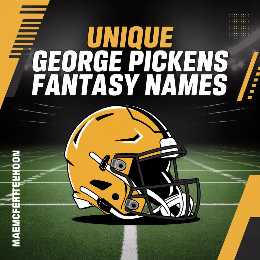 Unique George Pickens Fantasy Names