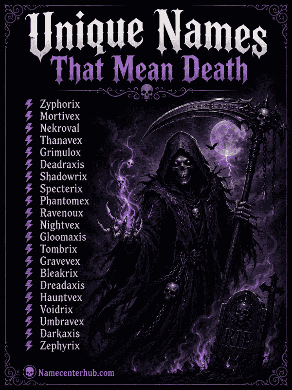 Unique Names That Mean Death