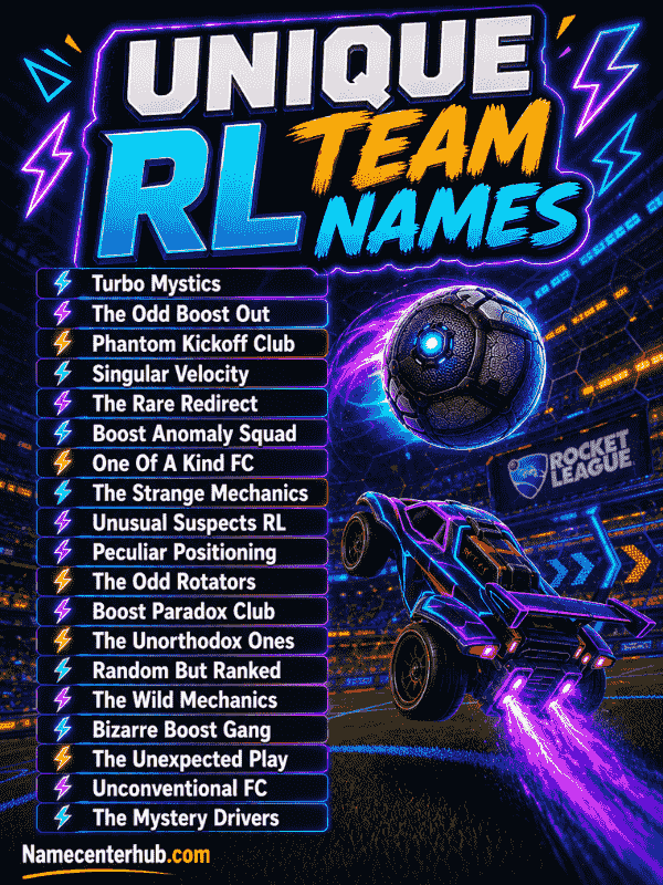 Unique RL Team Names