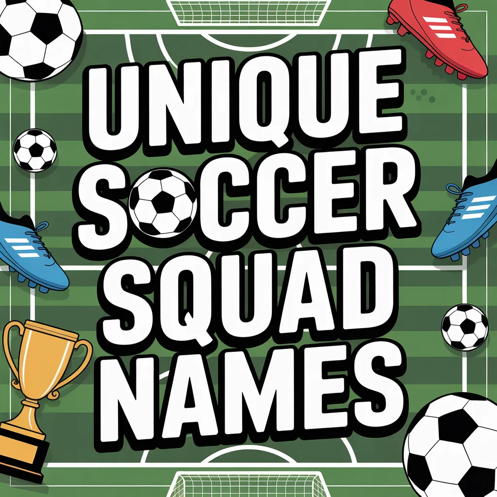 Unique Soccer Squad Names