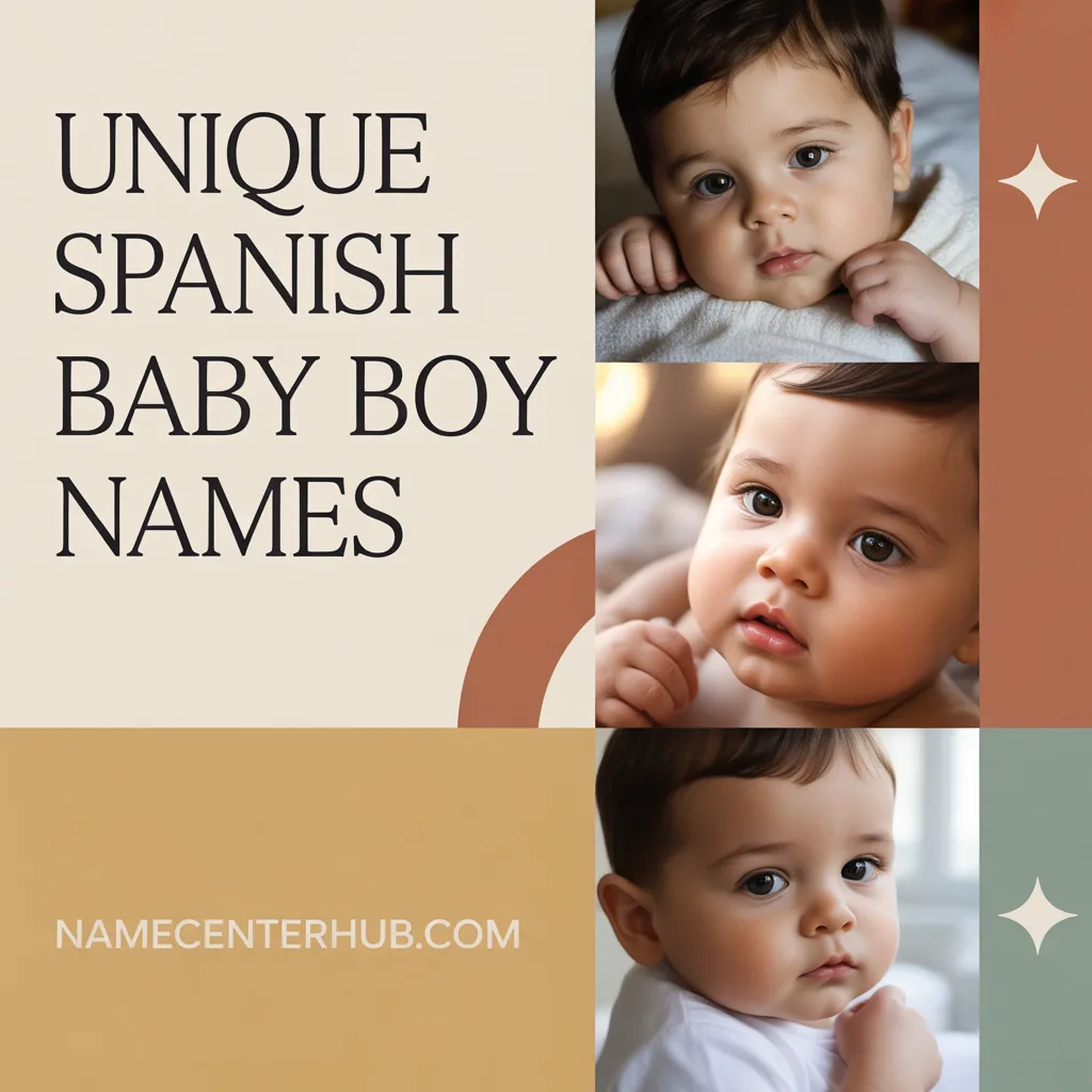 Unique Spanish Baby Boy Names