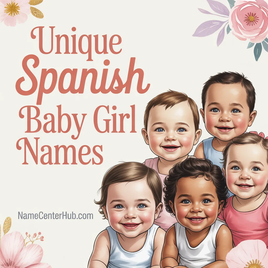 Unique Spanish Baby Girl Names