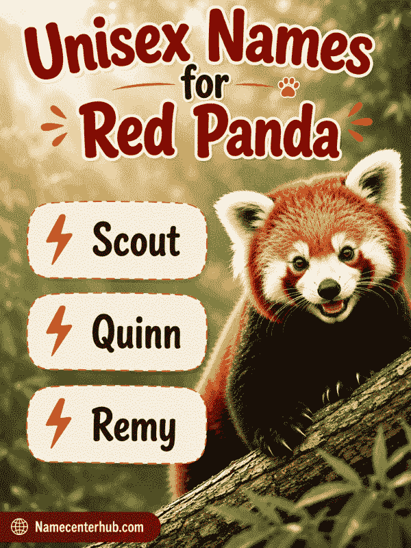 Unisex Names for Red Panda