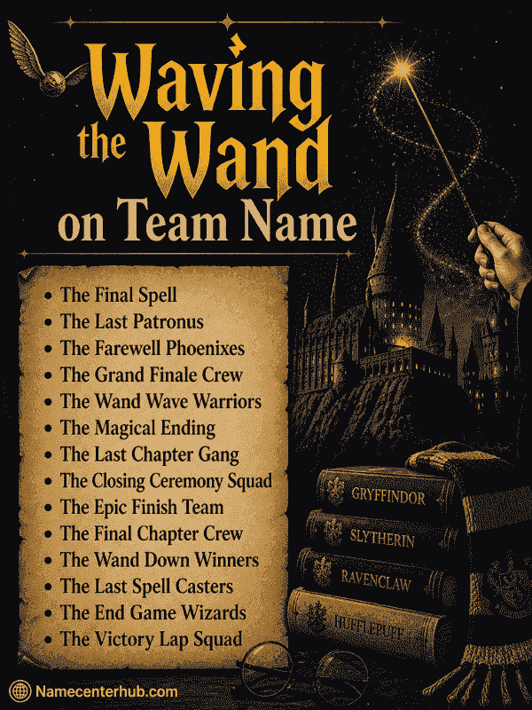 Waving the Wand on Team Name