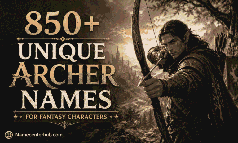 Archer Names