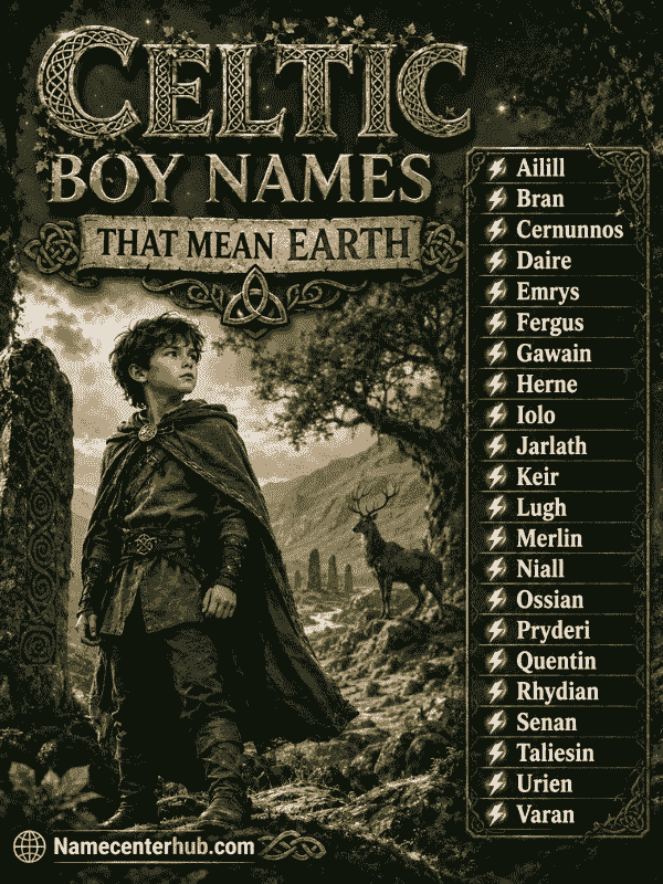 Celtic Boy Names That Mean Earth