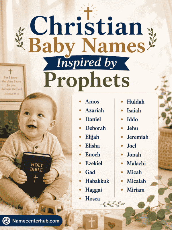 Christian Baby Names Inspired by Prophets