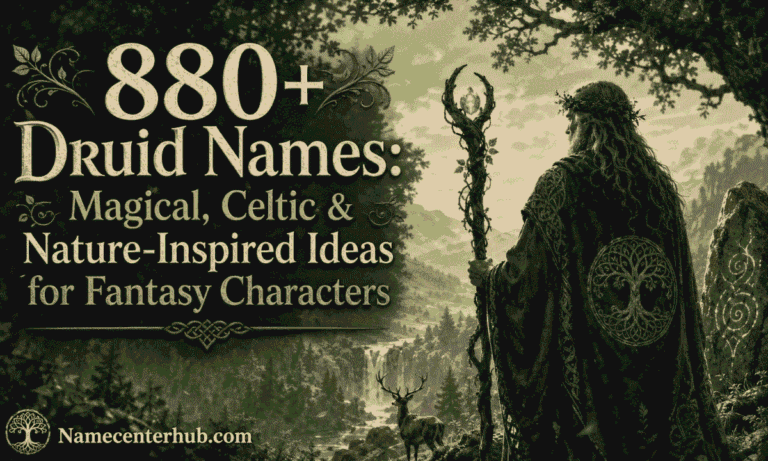 Druid Names