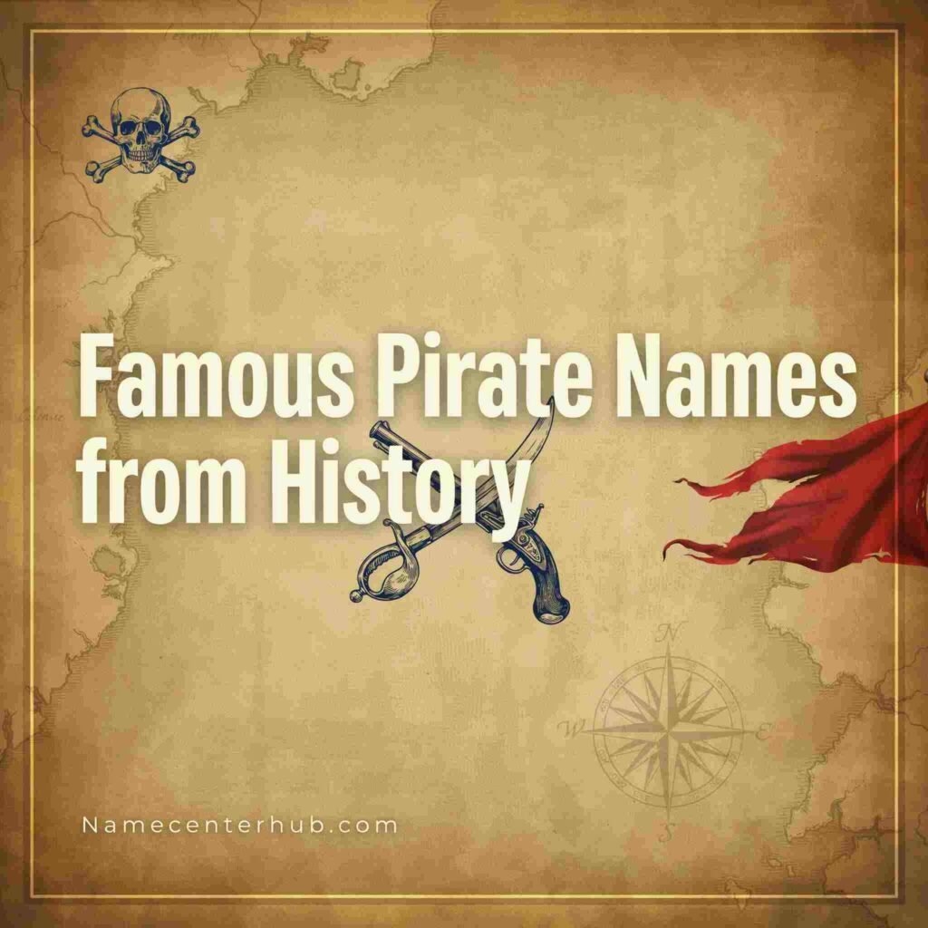 Famous Pirate Names from History