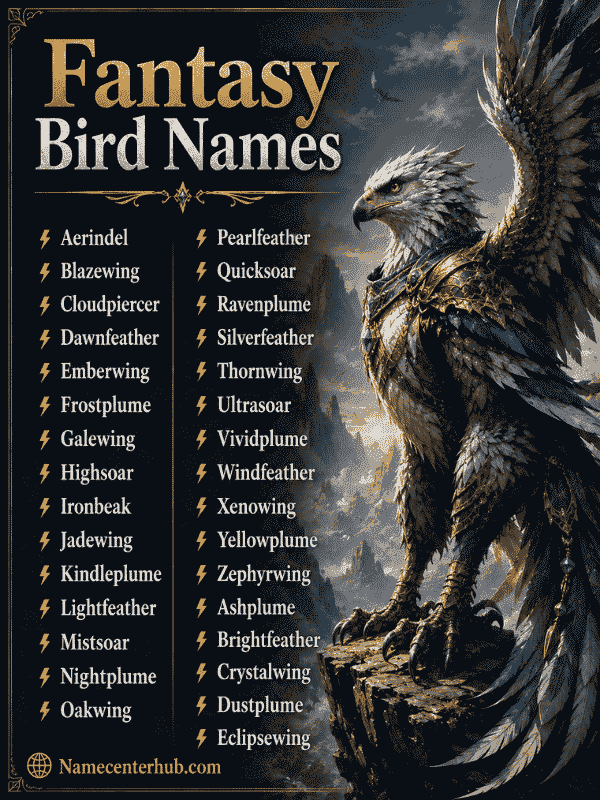 Fantasy Bird Names