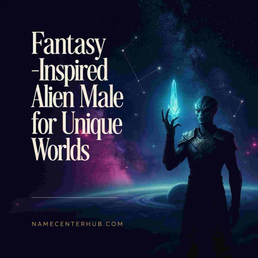 Fantasy-Inspired Alien Male Names for Unique Worlds