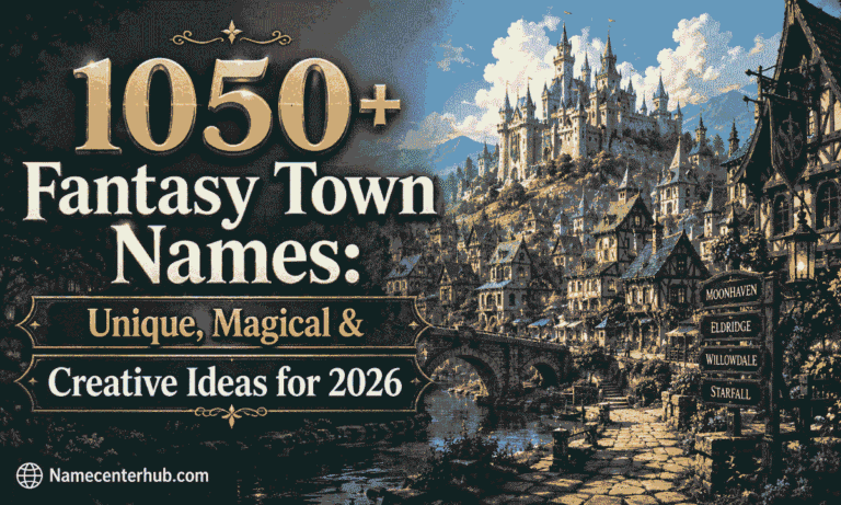 Fantasy Town Names
