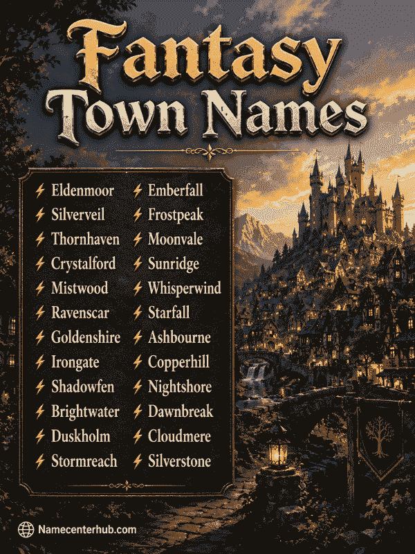 Fantasy Town Names