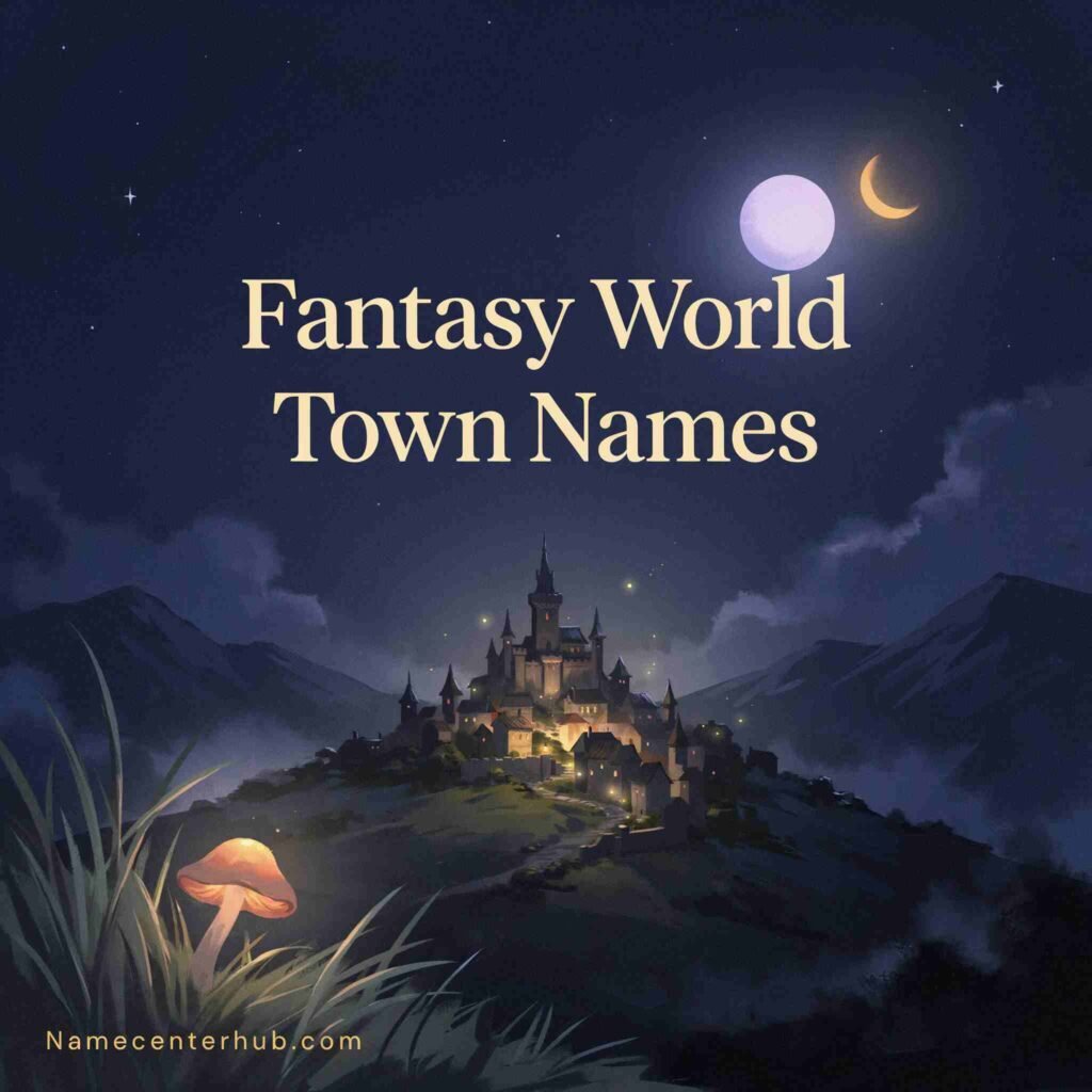 Fantasy World Town Names