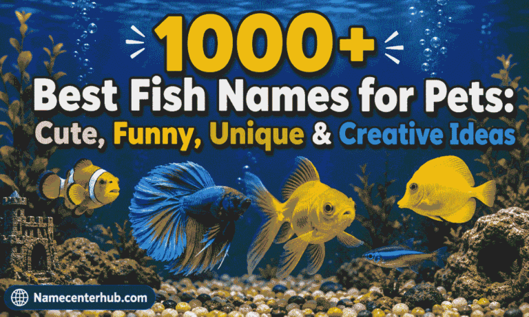 Fish Names
