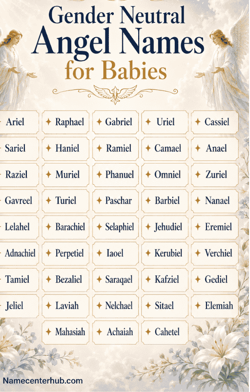 Gender Neutral Angel Names for Babies