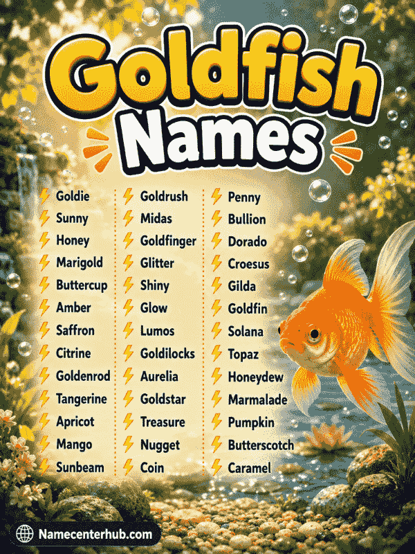 Goldfish Names