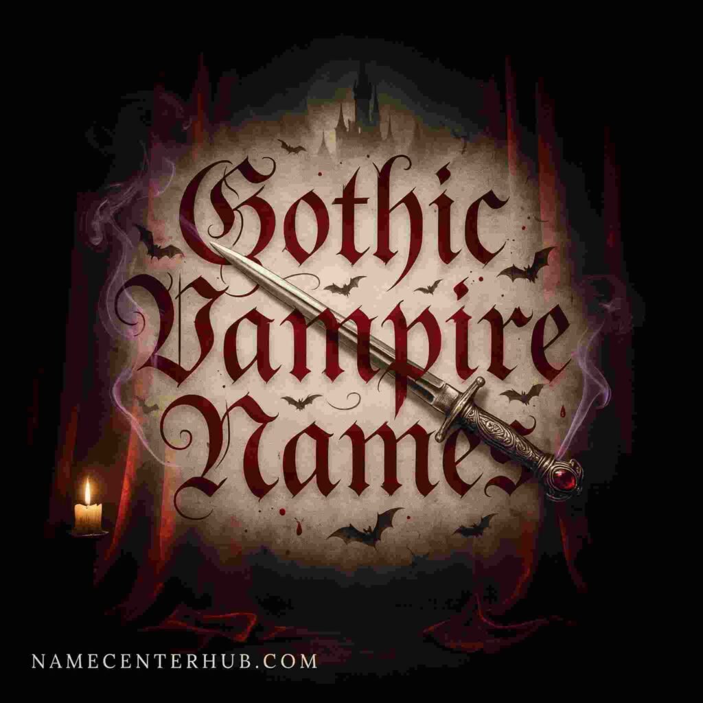 Gothic Vampire Names