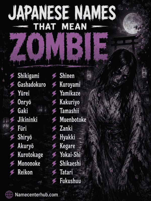 Japanese Names That Mean Zombie