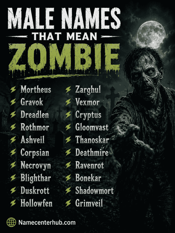 Male Names That Mean Zombie