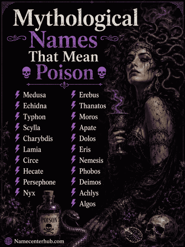 Mythological Names That Mean Poison