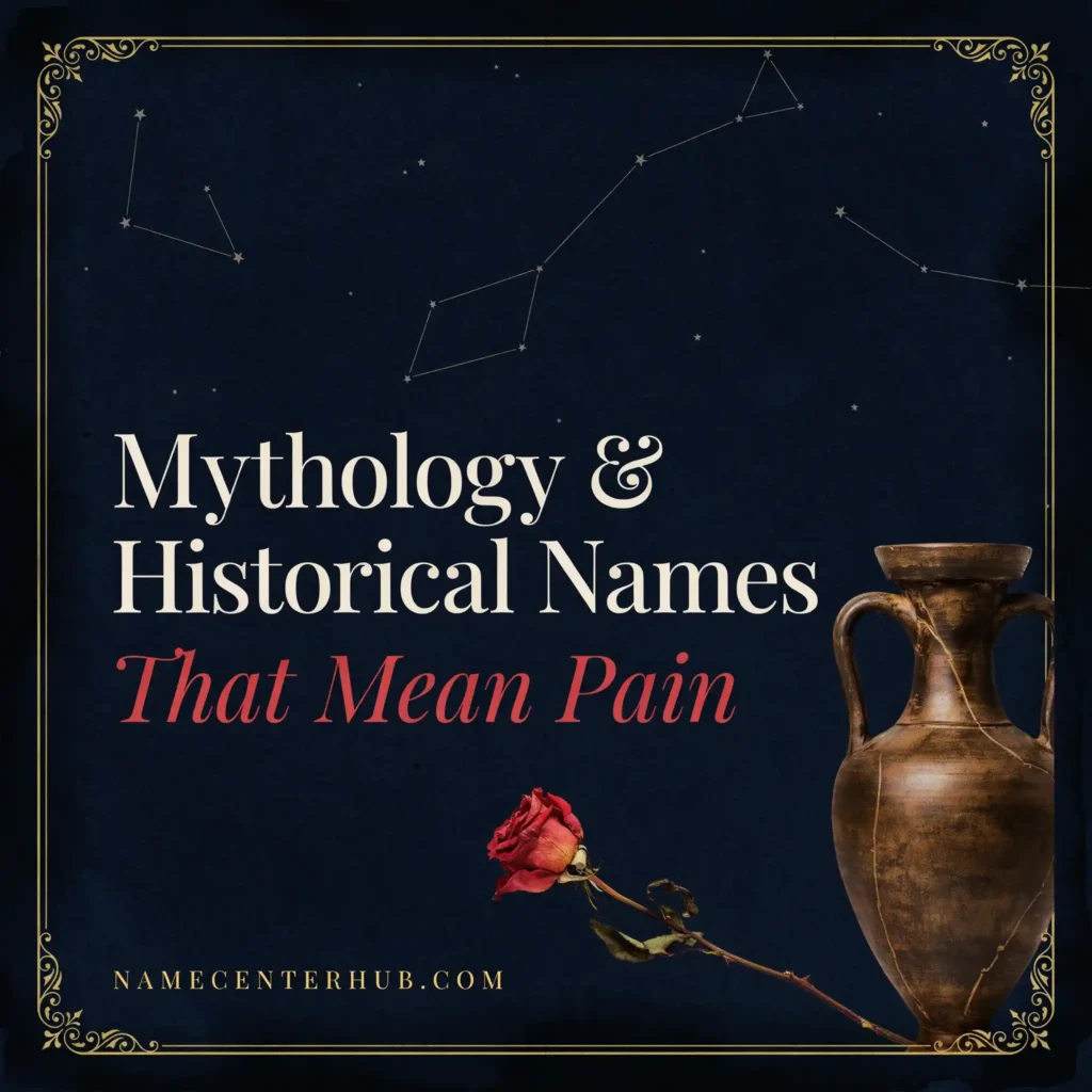 Mythology & Historical Names That Mean Pain