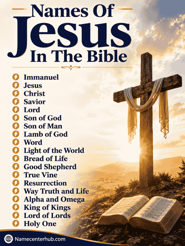 Names Of Jesus In The Bible
