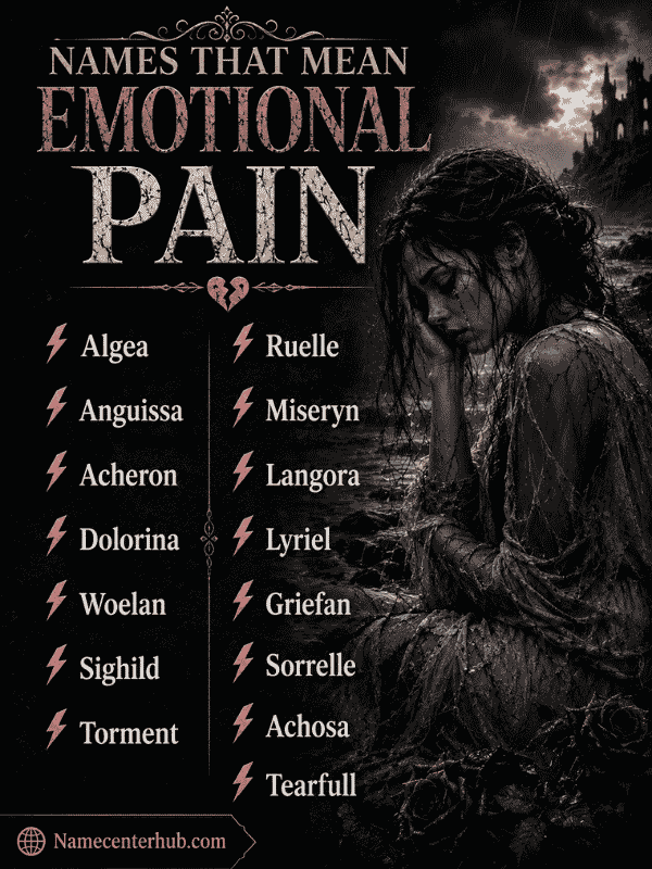 Names That Mean Emotional Pain