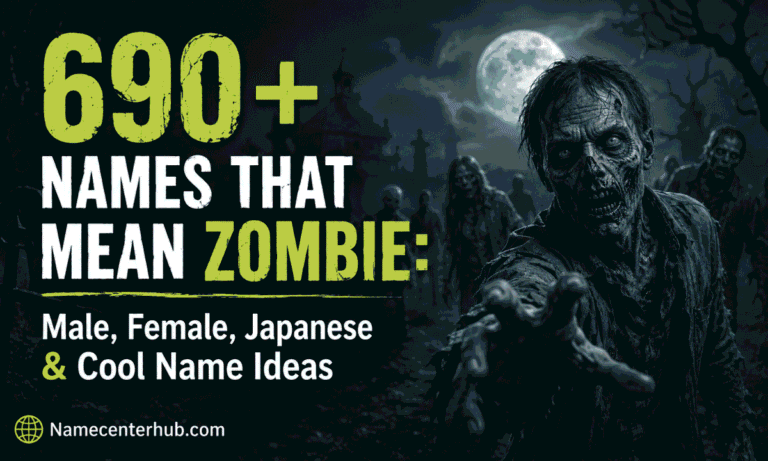 Names That Mean Zombie
