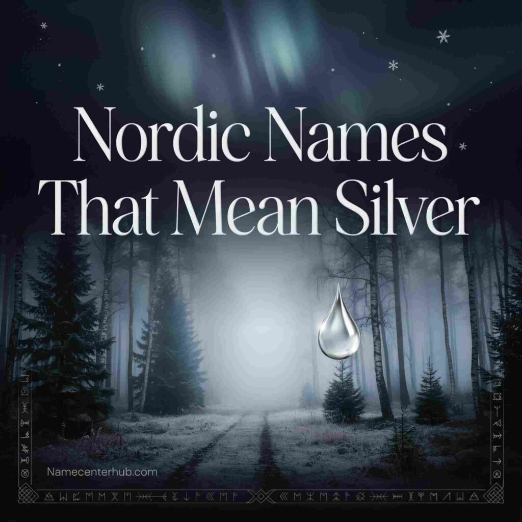 Nordic Names That Mean Silver