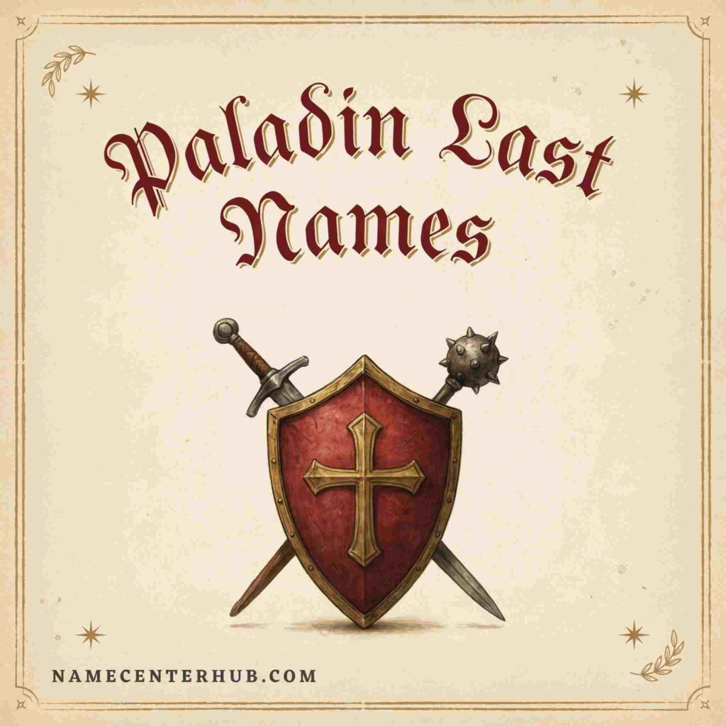 Paladin Last Names