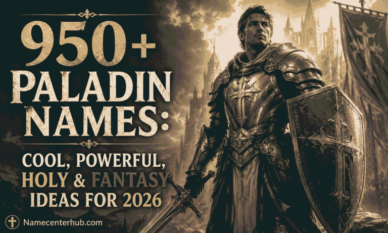 Paladin Names
